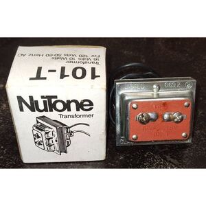 NuTone Transformer 101-T 16 Volts 10 Watts doorbell intercom